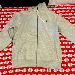 polo grey hoodie